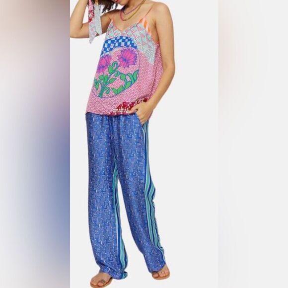 NEW ME369 ANGELIQUE CAMISOLE print shirt XL T2 - Picture 2 of 13